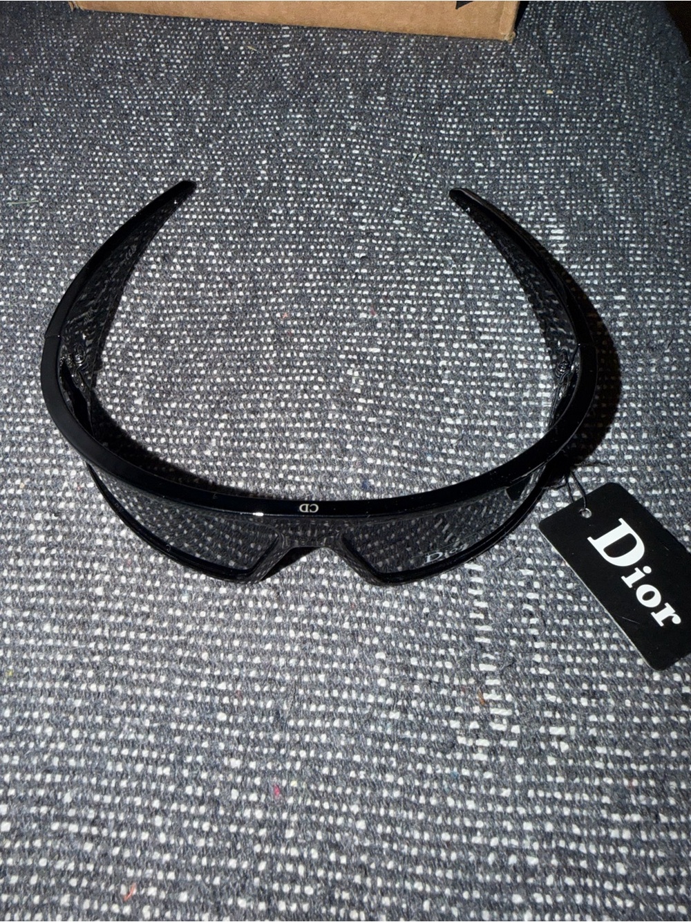 Dior Black Shield Sunglasses for Women